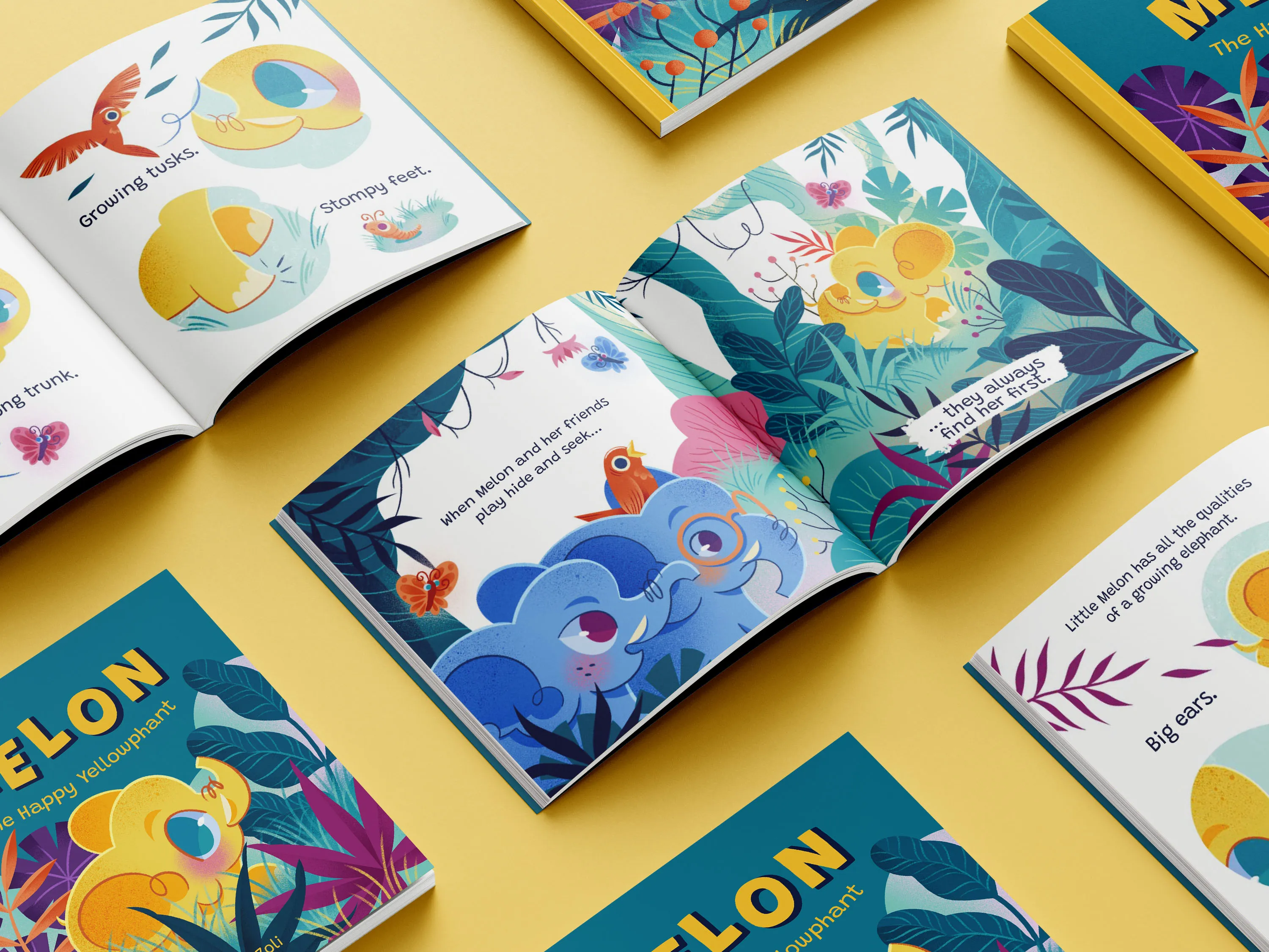 An open copy of the book